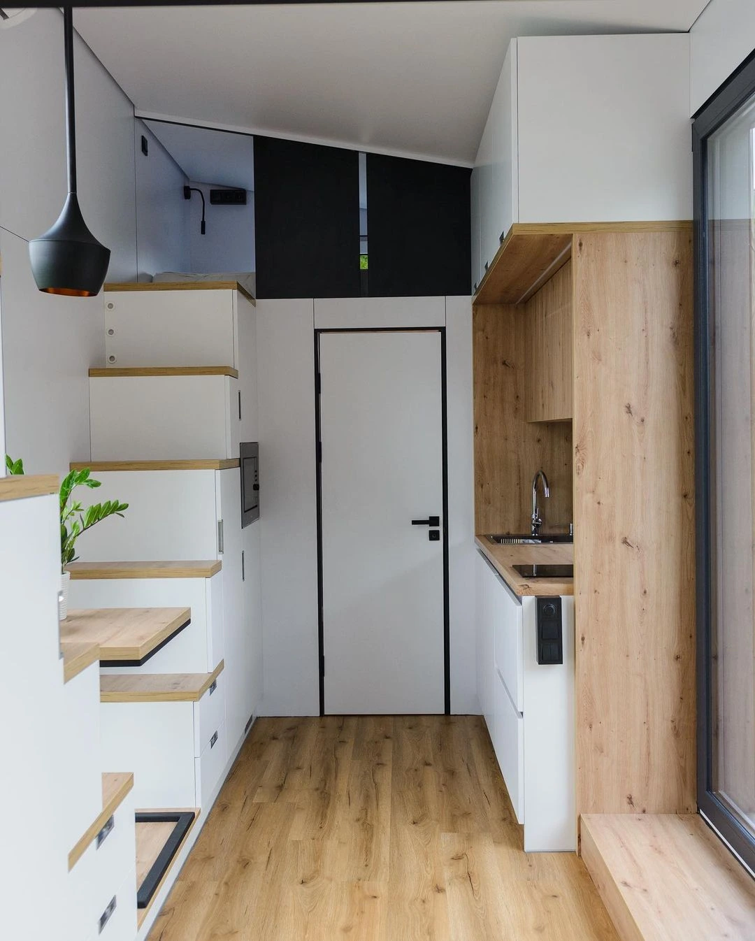 Tiny House, Containerhus, Modulhus, Minihus, 21,78 m² , två våningar - Modell G Tiny House, Containerhus, Modulhus, Minihus, 21,78 m² , två våningar - Modell G