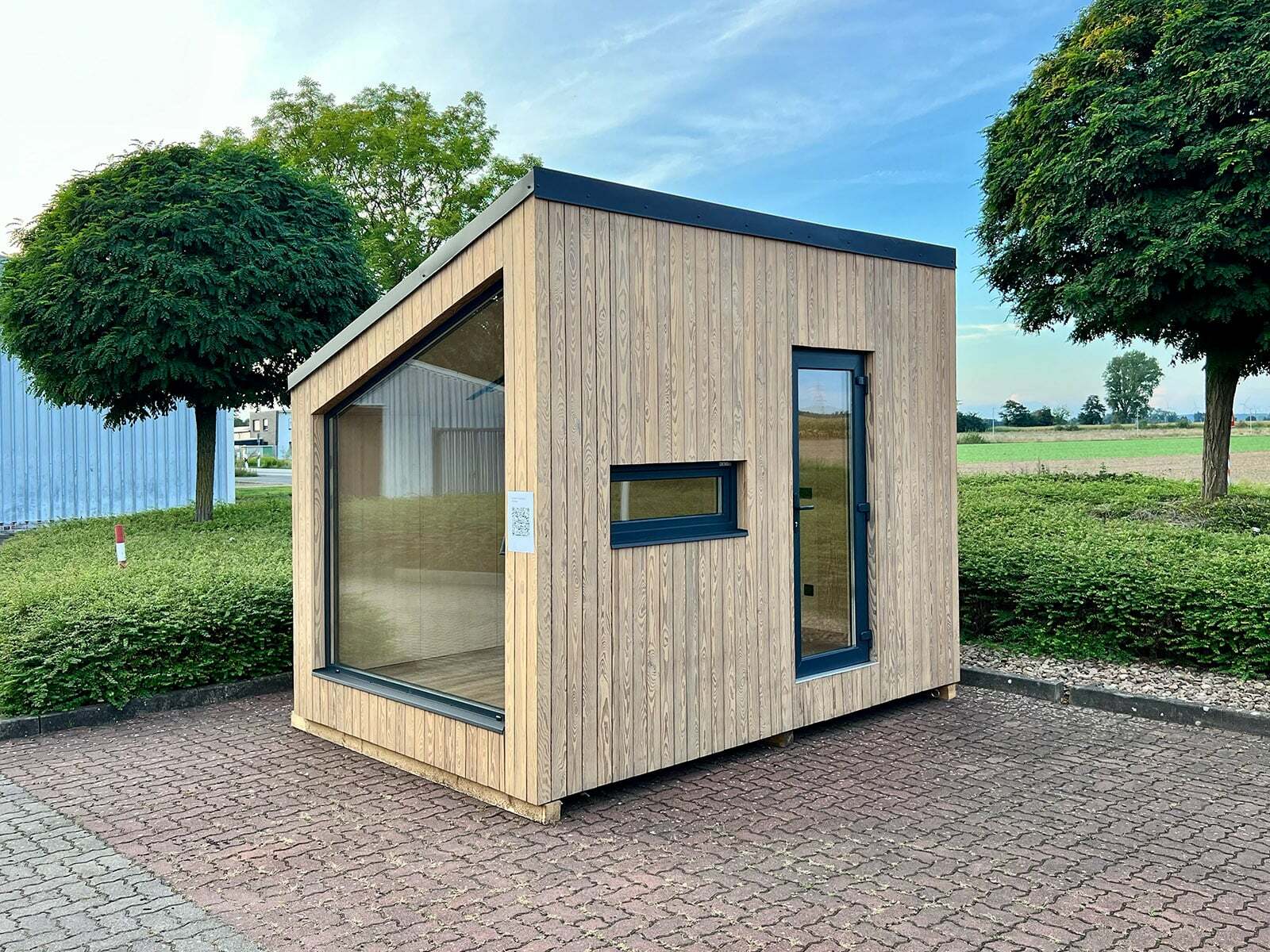 Tiny House - Modulhus - Minihus - Containerhus - Trädgårdshus, 6,72 m² - Cube Modell