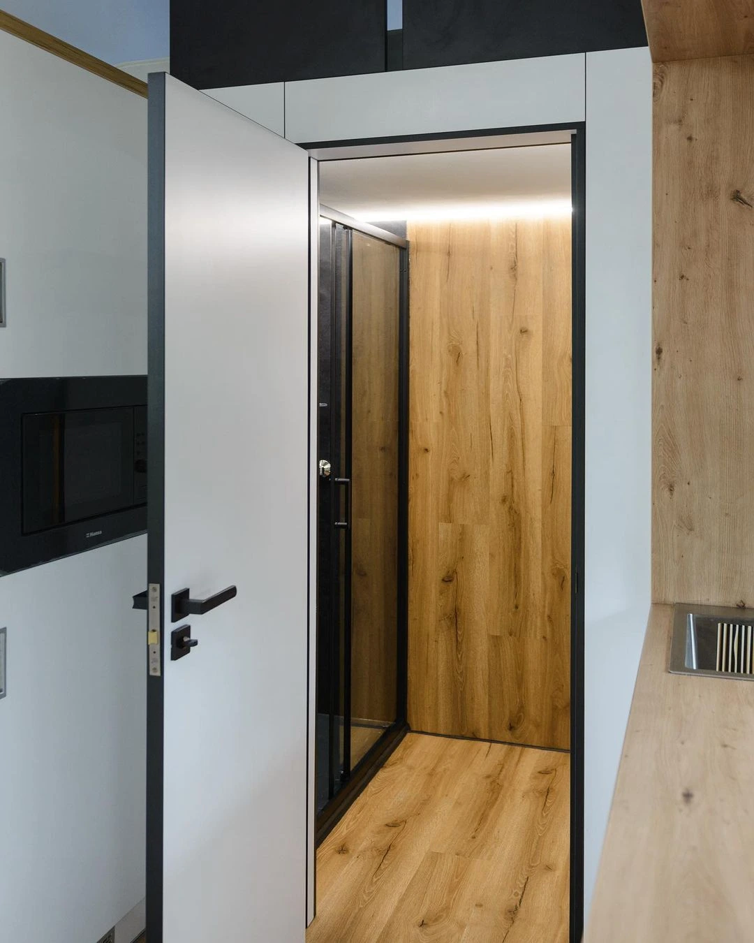 Tiny House, Containerhus, Modulhus, Minihus, 21,78 m² , två våningar - Modell G Tiny House, Containerhus, Modulhus, Minihus, 21,78 m² , två våningar - Modell G