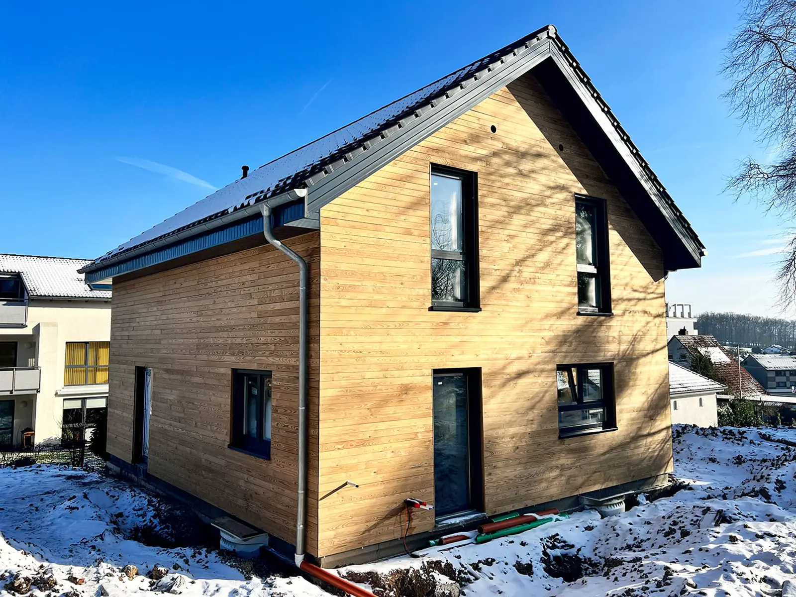 Tiny House - Modulhus - Minihus - Containerhus, Prefabricerat Hus - 50 m² - Energieffektiv - SIP-Modell