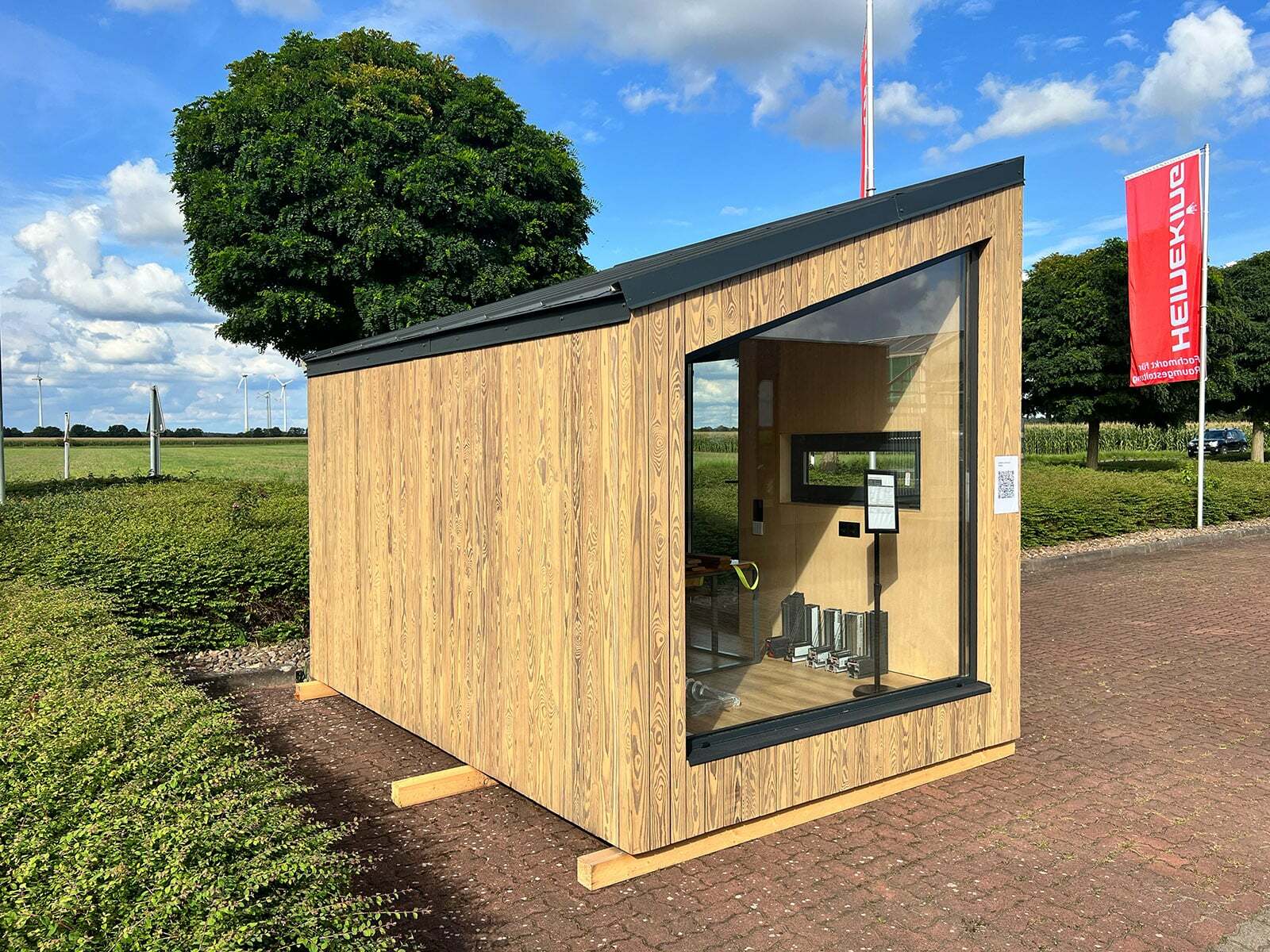 Tiny House - Modulhus - Minihus - Containerhus - Trädgårdshus, 6,72 m² - Cube Modell